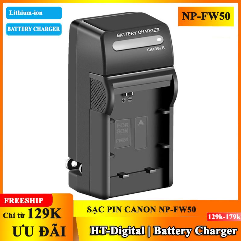 Sạc pin NP-FW50 Cho Sony Alpha A5000 A5100 A6000 A6300 A6500 A6400 A55 A33 Nex