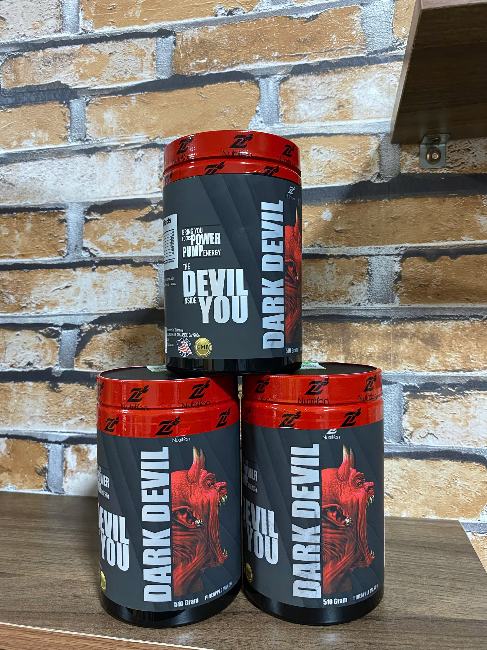 ZNUTRITION DARK DEVIL PREWORKOUT - EXPLOSIVE STRENGTH BOOST (30 SERVINGS)