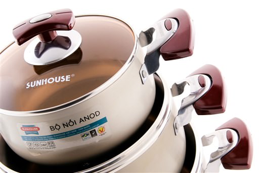 BỘ NỒI ANOD SUNHOUSE SH883