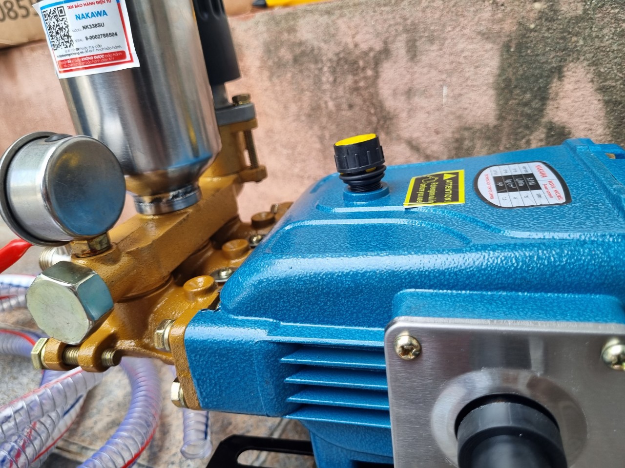 ĐẦU RỬA XE Nakawa NK338SU Piston Sứ