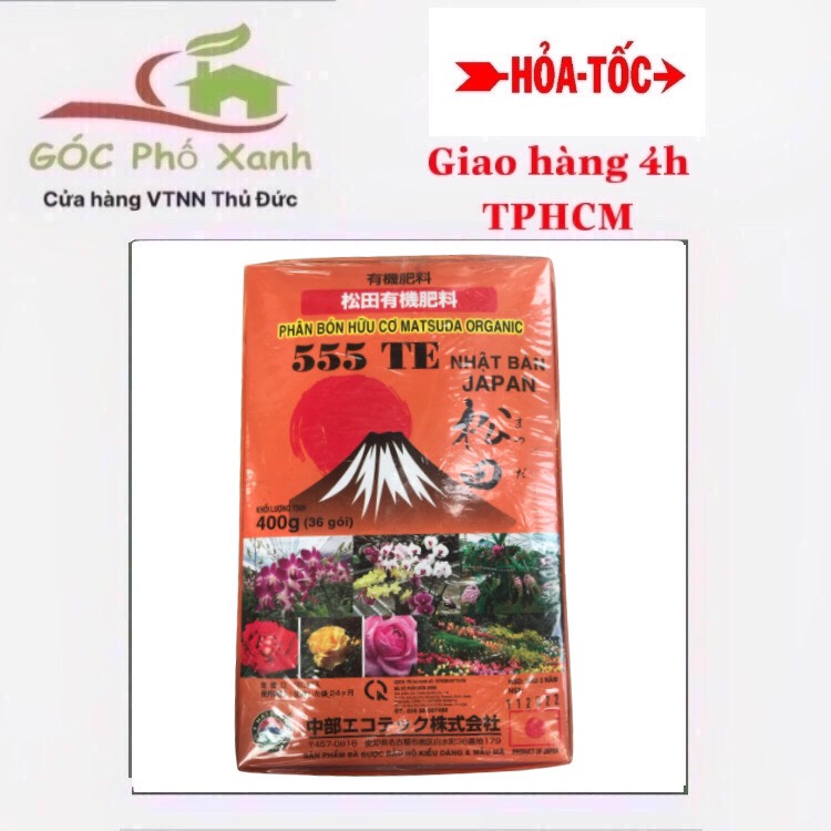 Phân túi lọc 555 te nhật bản matsuda