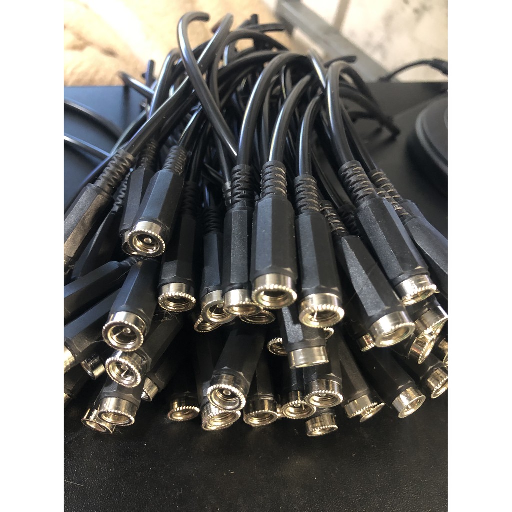 Dây nguồn DC đầu jack Đực, Cái DC 5.5x2.1mm (lõi đồng nguyên chất)