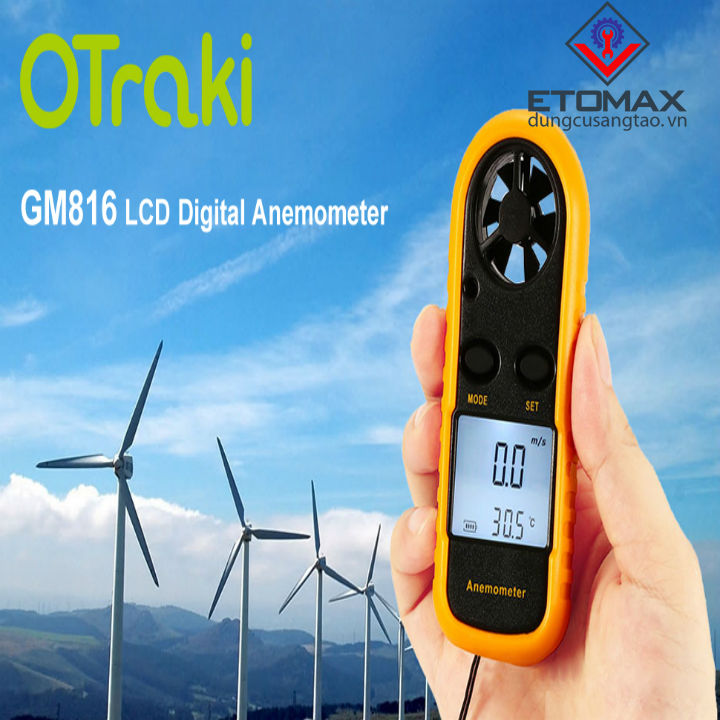 Máy đo tốc độ gió BeneTech GM816
