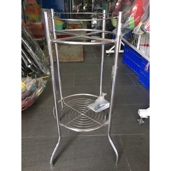 Kệ Để Bình Nước Inox, Kệ Bình Lọc, Chân Inox Để Xô Đá/Bình Nước Tiện Lợi, Dày Dặn | MTA-MART