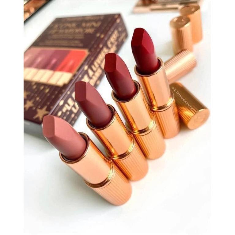 [ CHÍNH HÃNG ] Son Thỏi Charlotte Tilbury Mini và Fullsize