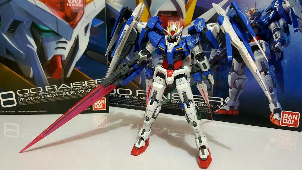 [RG] Mô hình Gundam GN-0000+GNR-010 00 Raiser