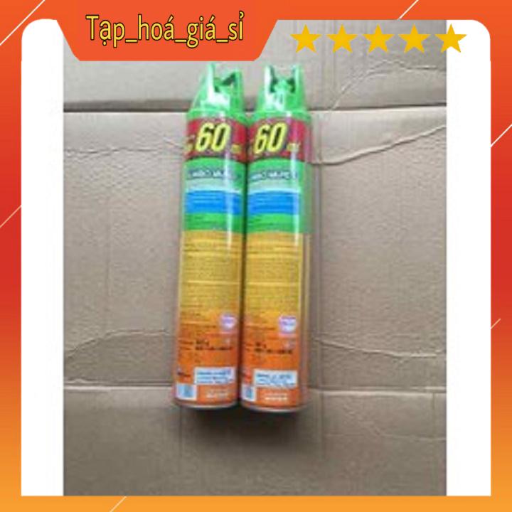 Bình Xịt Muỗi Jumbo  Hương Cam Chanh (600ml)