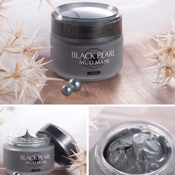 🍃 Mặt nạ bùn ngọc trai đen BLACK PEARL MUD MASK 🍃