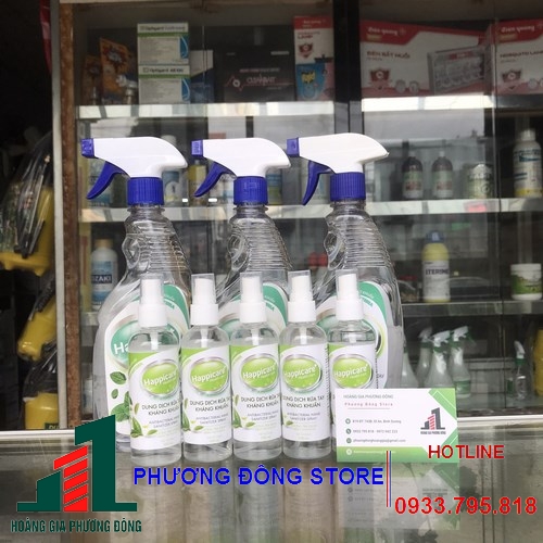 Dung dịch rửa tay sát khuẩn hapicare - Chai 100ml