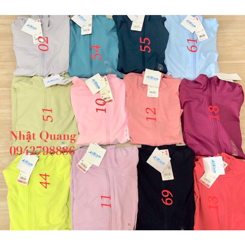 Áo chống nắng làm mát uniqlo nhật auth