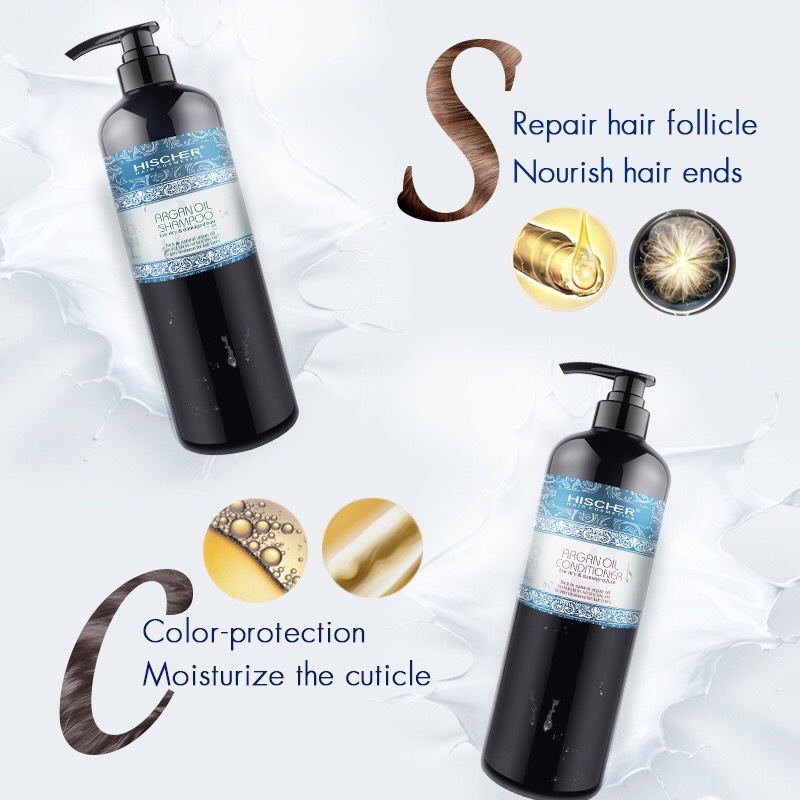 Hischer Argan Oil Recovery Serum 1000MLx 2