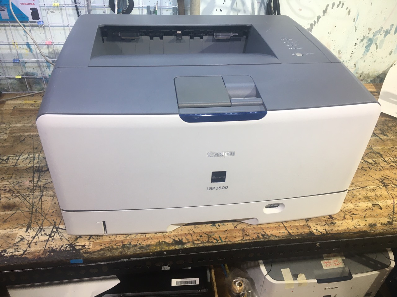 [HCM][Trả góp 0%]Máy in A3 trắng đen - Canon LBP 3500