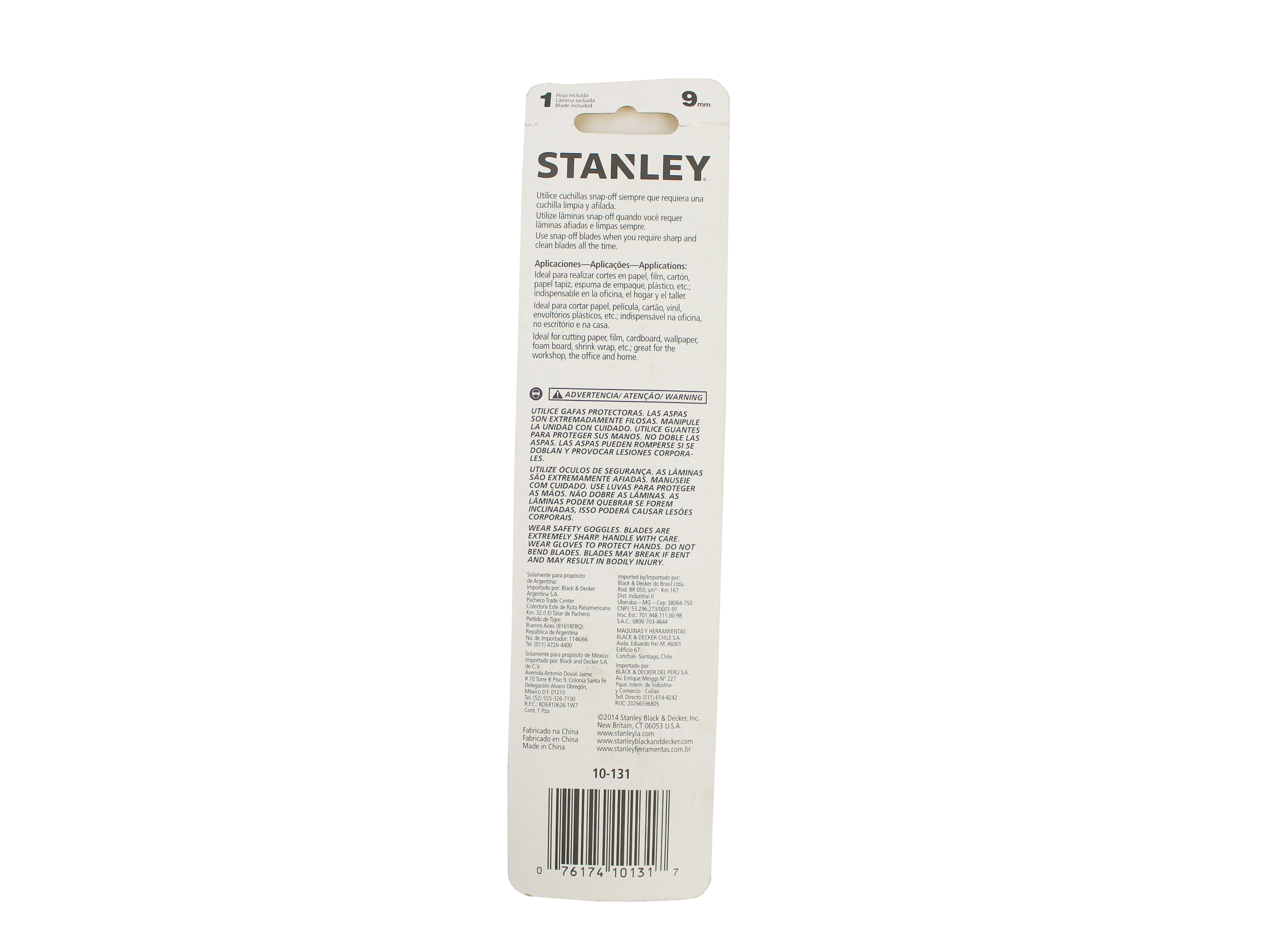 Dao rọc giấy 9mm Stanley 10-131-S