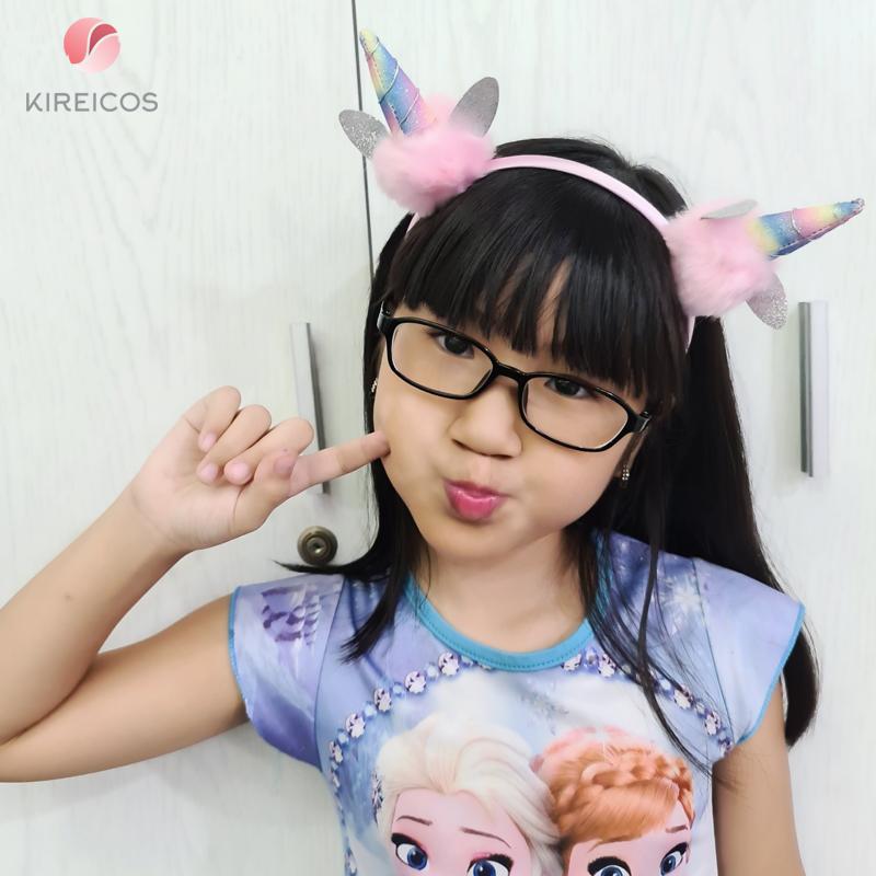 [HCM]Cài Tóc Kỳ Lân Siêu Cute Có Sừng - kireicos