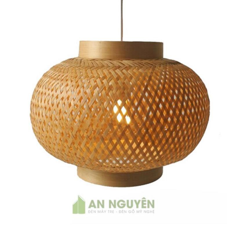 [ HẠ GIÁ ]Đèn thả mây tre đèn tre đèn lồng tre đèn mây tre mã 0035