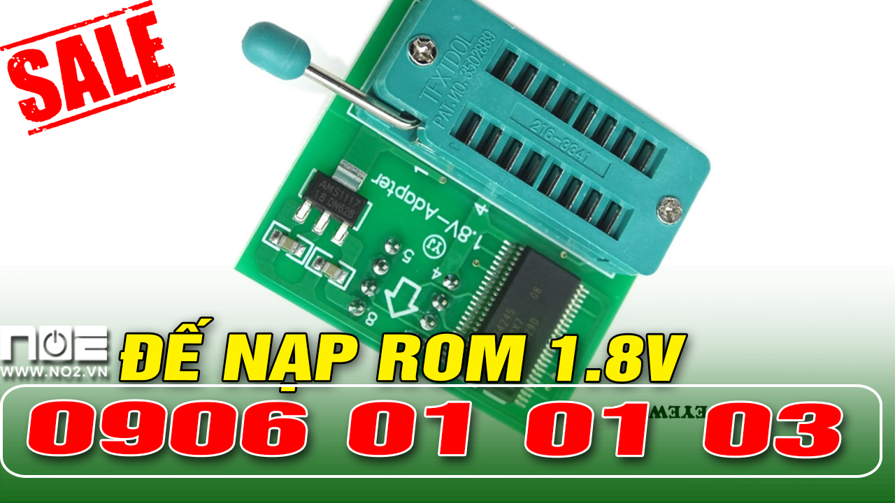 Bộ chân đế máy nạp rom full