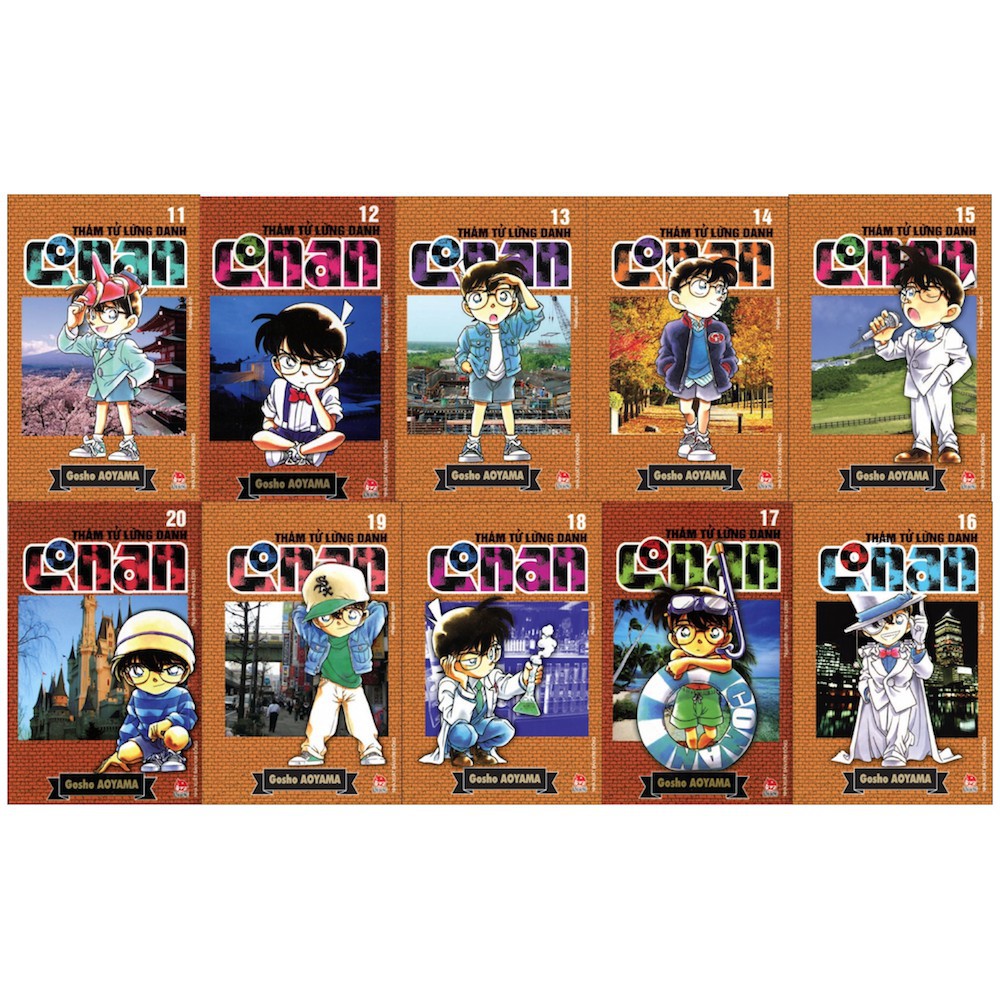 Combo Sách Thám Tử Lừng Danh Conan ( 98 Tập)