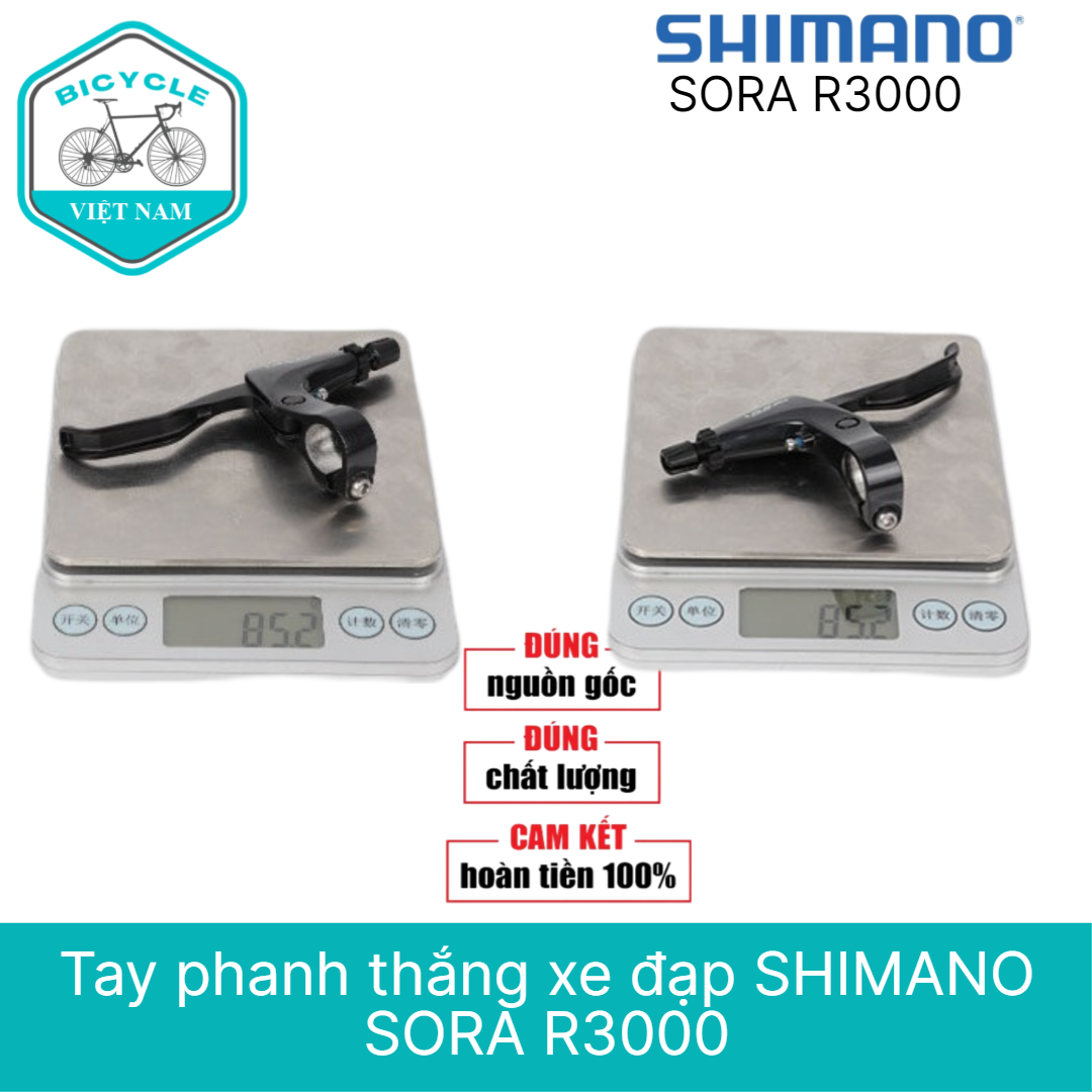 Cặp Tay Phanh Thắng Xe Đạp Shimano Sora R3000 – Hợp Kim Nhôm Siêu Nhẹ, Chính Hãng