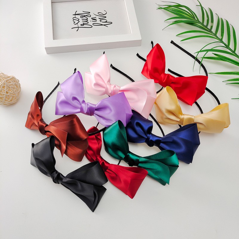 Cài tóc nơ tiểu thư dành cho nữ cực xinh Ni9 CA03
