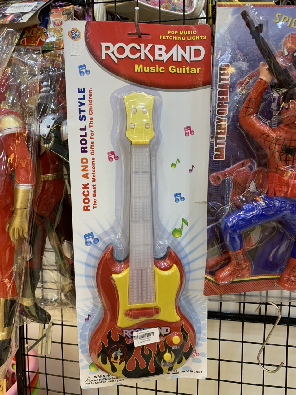 Đàn guitar điện dùng pin cho bé