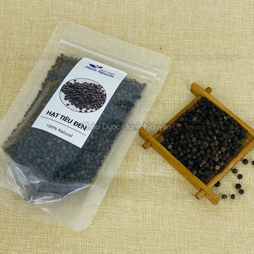 Hạt tiêu đen 100g, tiêu đen khô, nguyên hạt, cay thơm, gia vị nấu ăn, tẩm ướp, pha đồ chấm