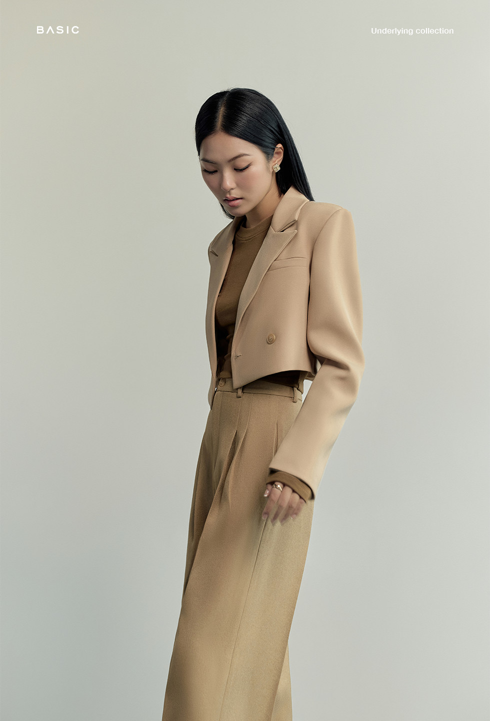 Áo blazer croptop RUSTY BLAZER (BT00441)