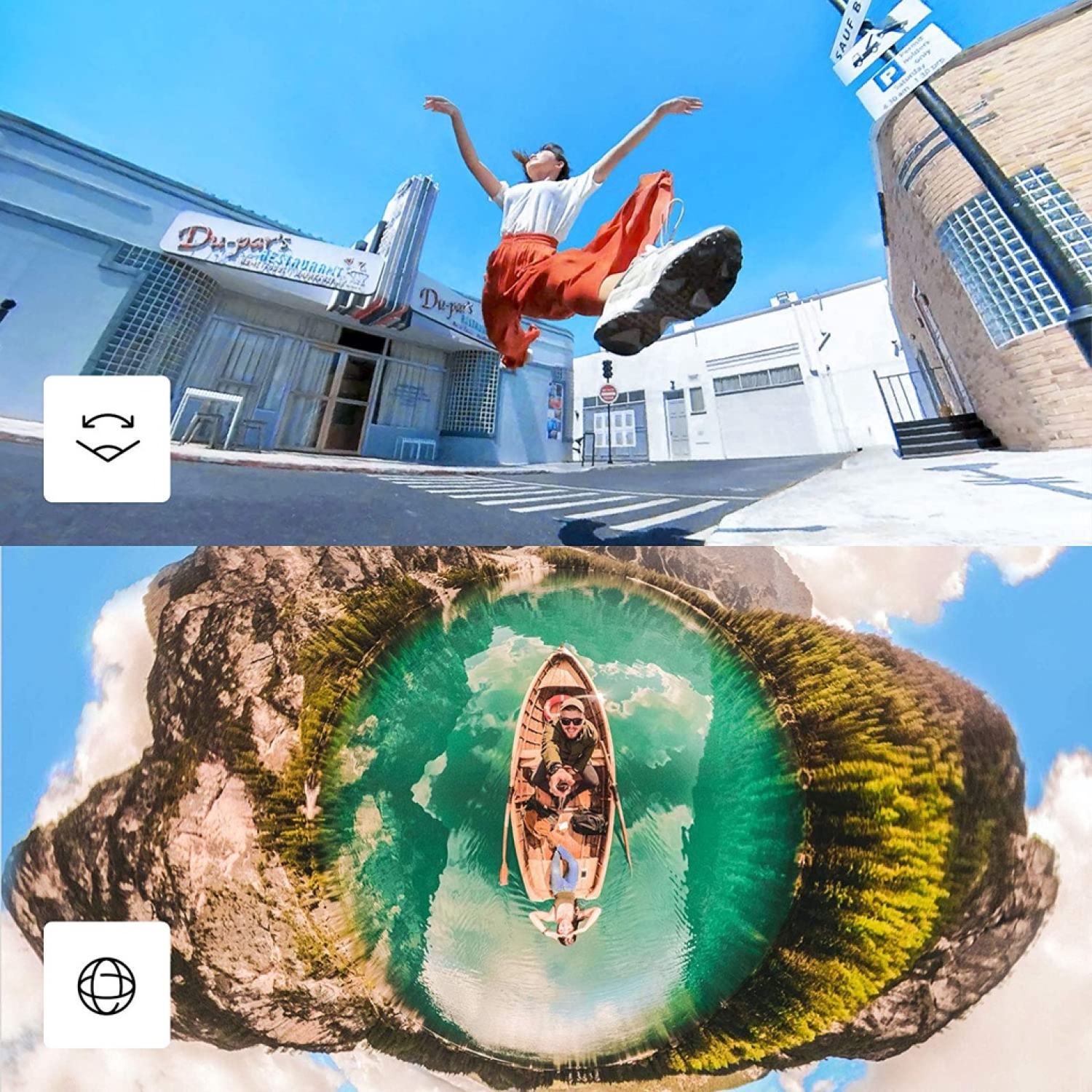 [Mã 44ELSALE1 giảm 5% đơn 3TR] Camera Insta360 ONE X2 Máy Quay 360°