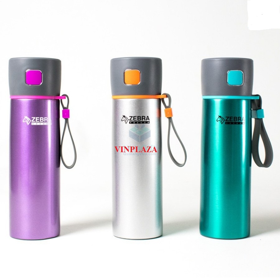 [HCM]Bình giữ nhiệt ZEBRA THAILAN Flask 0.48L - Zelect (xanh xám tím) 112949