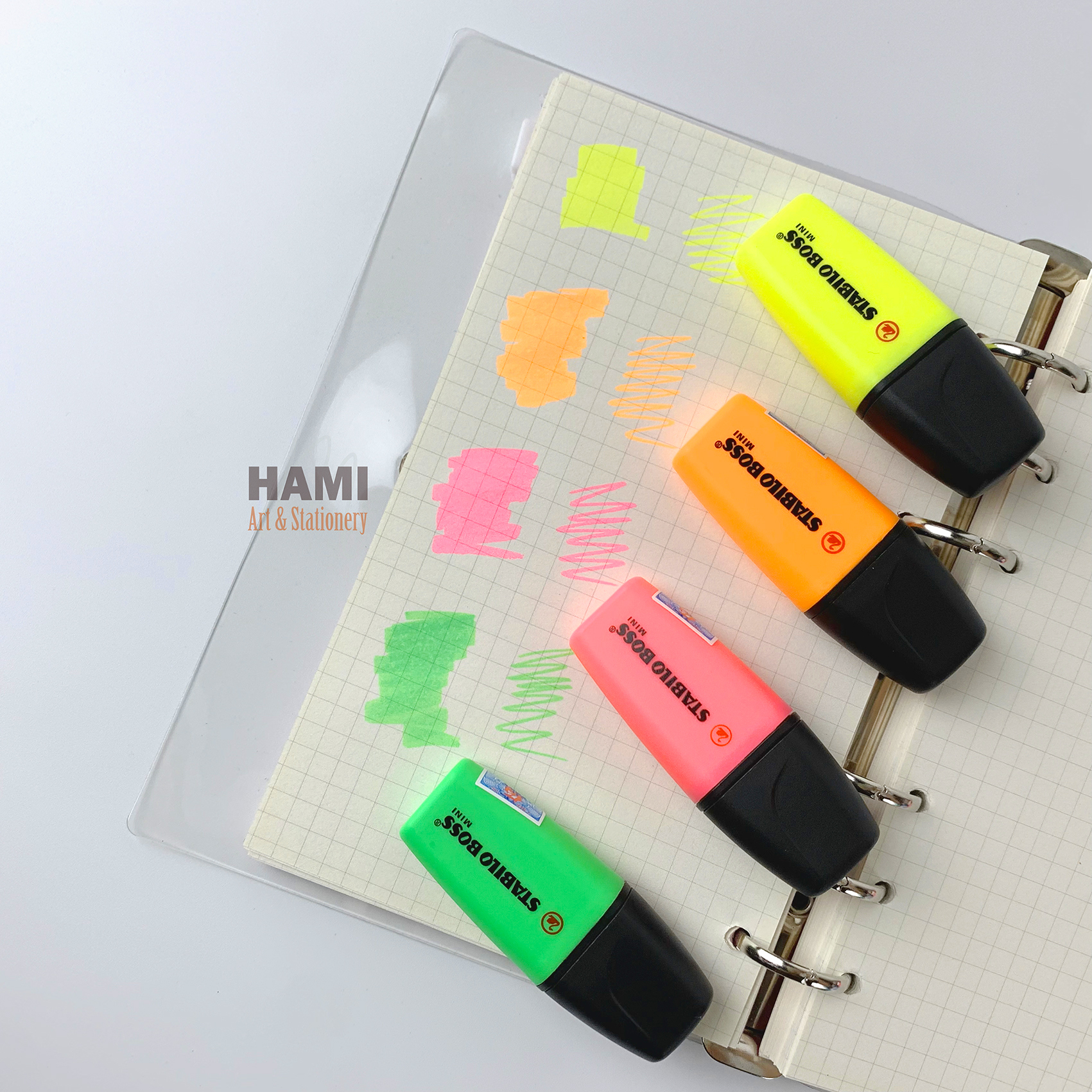 Bút dạ đánh dấu STABILO - STABILO Boss Mini Highlighter