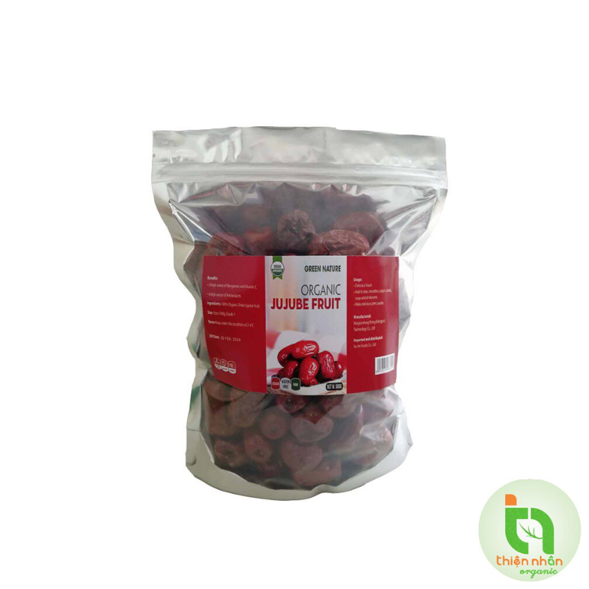 [HCM]Táo đỏ hữu cơ Green Nature 500g ( size loại 1 12-14g trái )