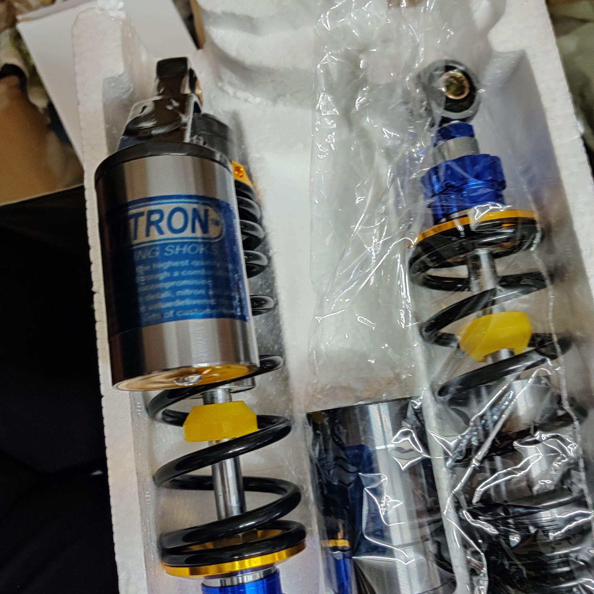 [HCM]Phuộc sau RCB OHLINS bình dầu lắp Dr Wave CUP AXELO ELEGANT BLADE FUTURE CHARLY