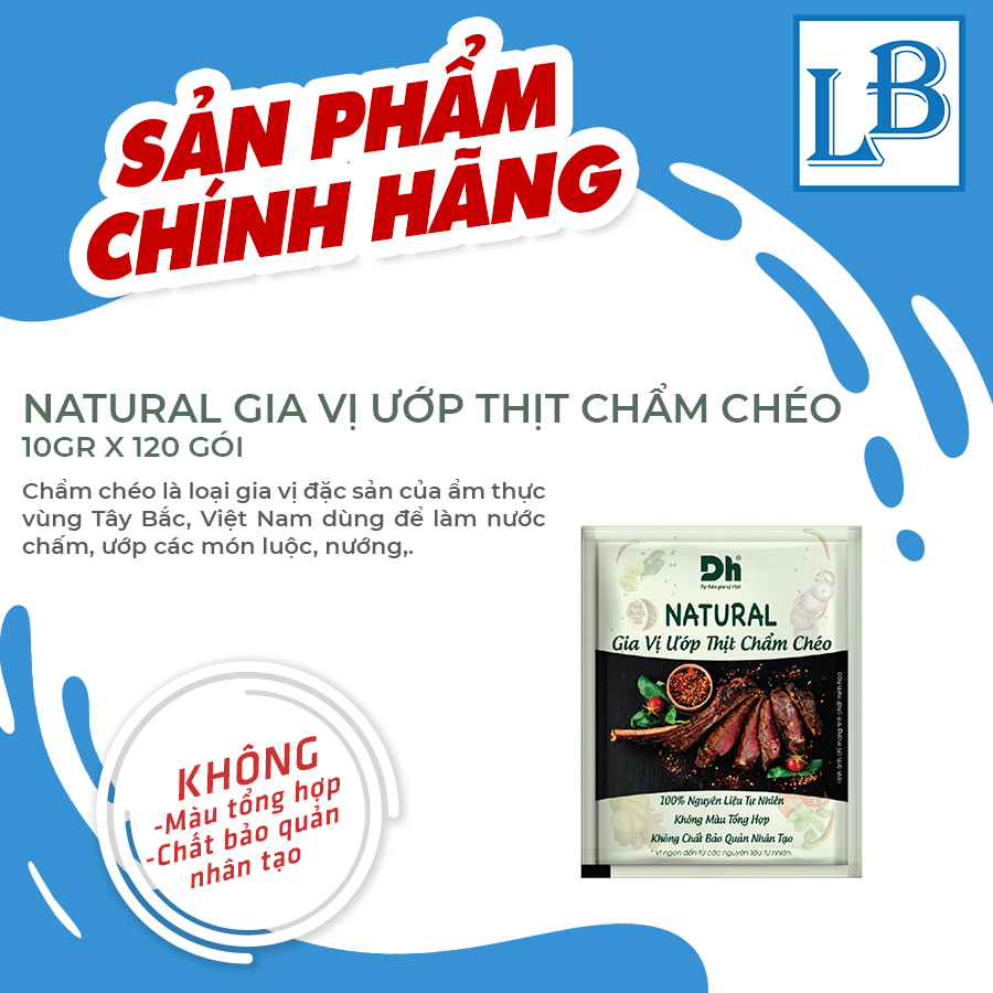 [HCM]Natural Gia vị ướp Chẩm Chéo Dh Foods