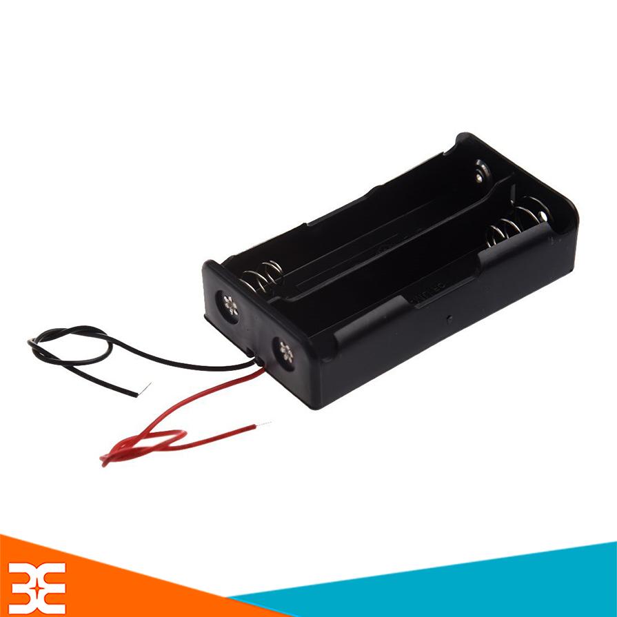 Hộp đế đựng pin 18650 đấu nối tiếp