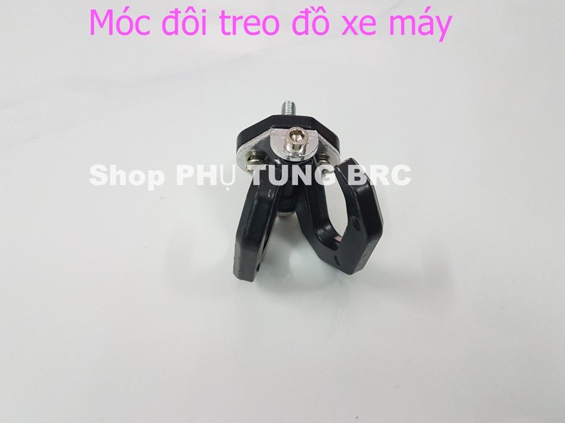 Móc đôi CR7 treo đồ xe máy ( SL: 1 cái móc đôi)