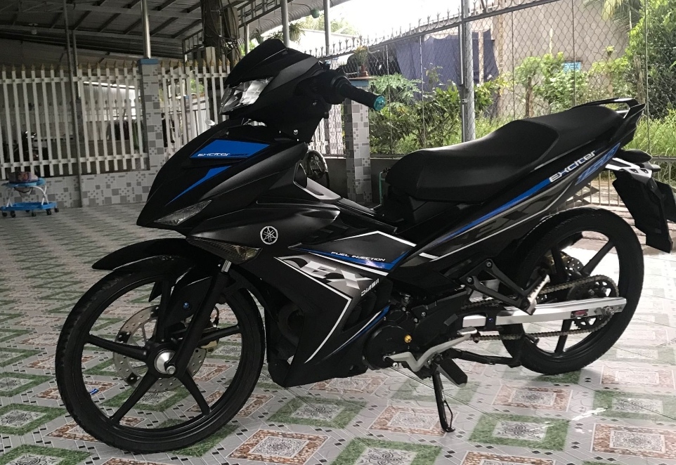 Tem rời xe exciter 150 xanh đen