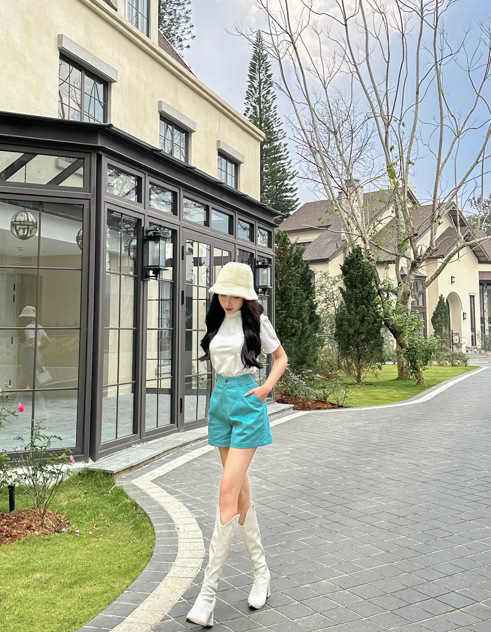 Quần short nữ " Lace short " EllyClothing