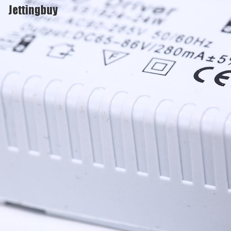 Jettingbuy LED driver LED light transformer power supply adapter for led lamp/bulb plastic