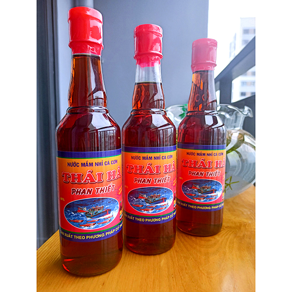 6 chai nước mắm Cá cơm Phan Thiết loại Đặc Biệt 500ML