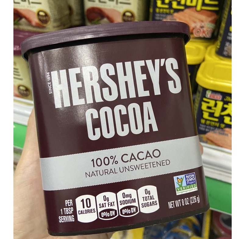 Bột cacao nguyên chất Hershey 226g
