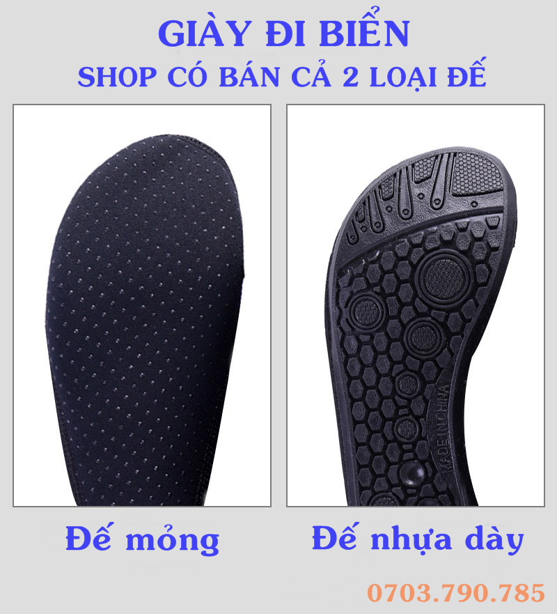 Giày Mút Cao Su Đi Biển