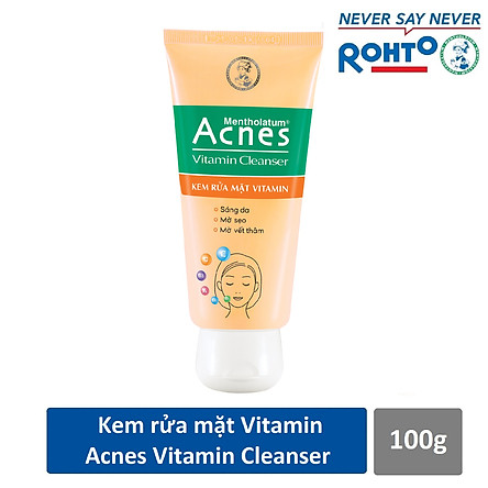 Kem rửa mặt Vitamin Acnes Vitamin Cleanser 100gr