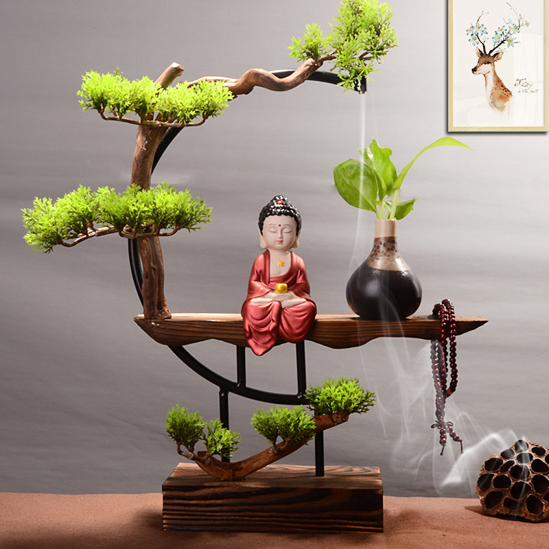 [HCM]Tượng phật thích ca gốm sứ Decor