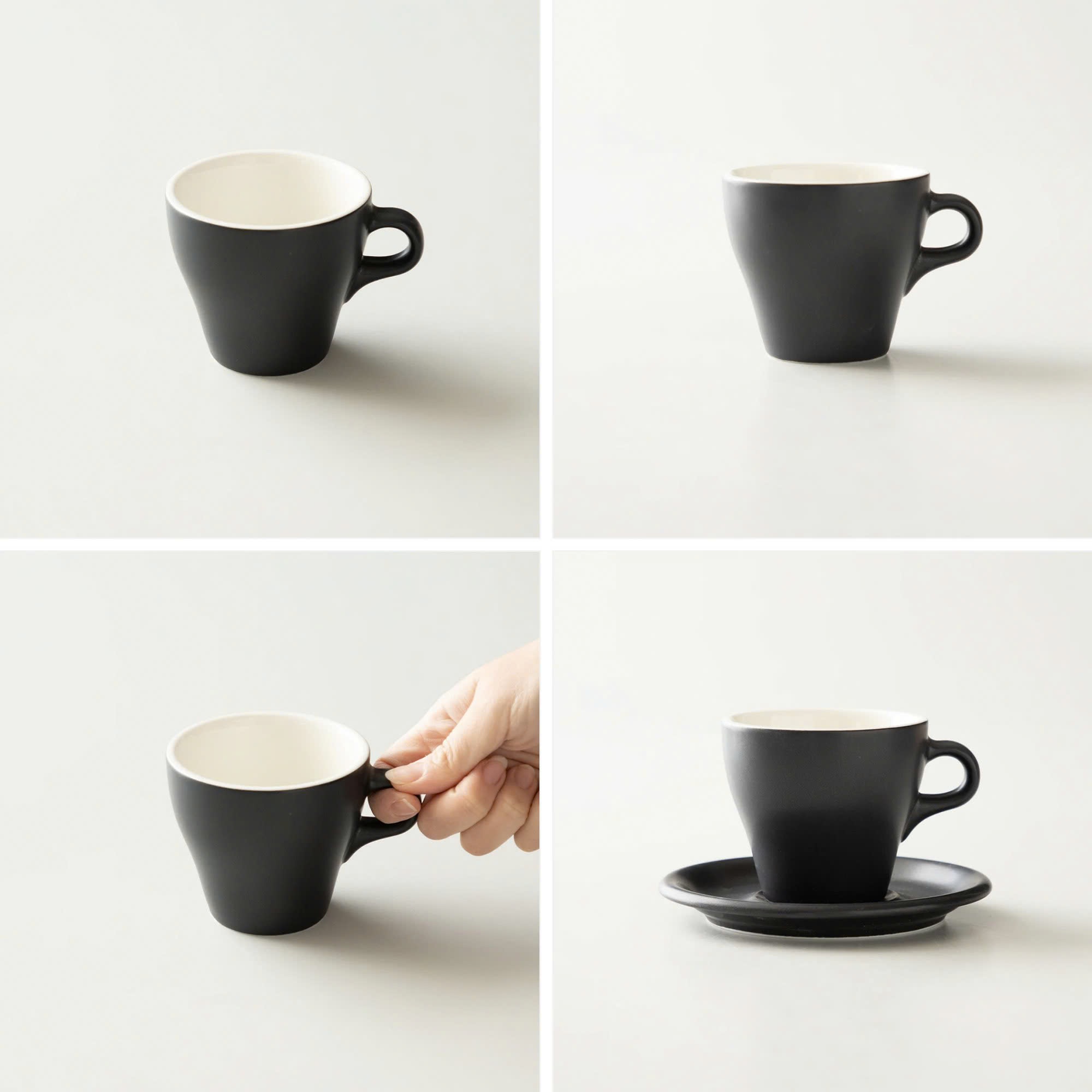 Ly sứ Origami Latte Cup 250ml uống trà cà phê