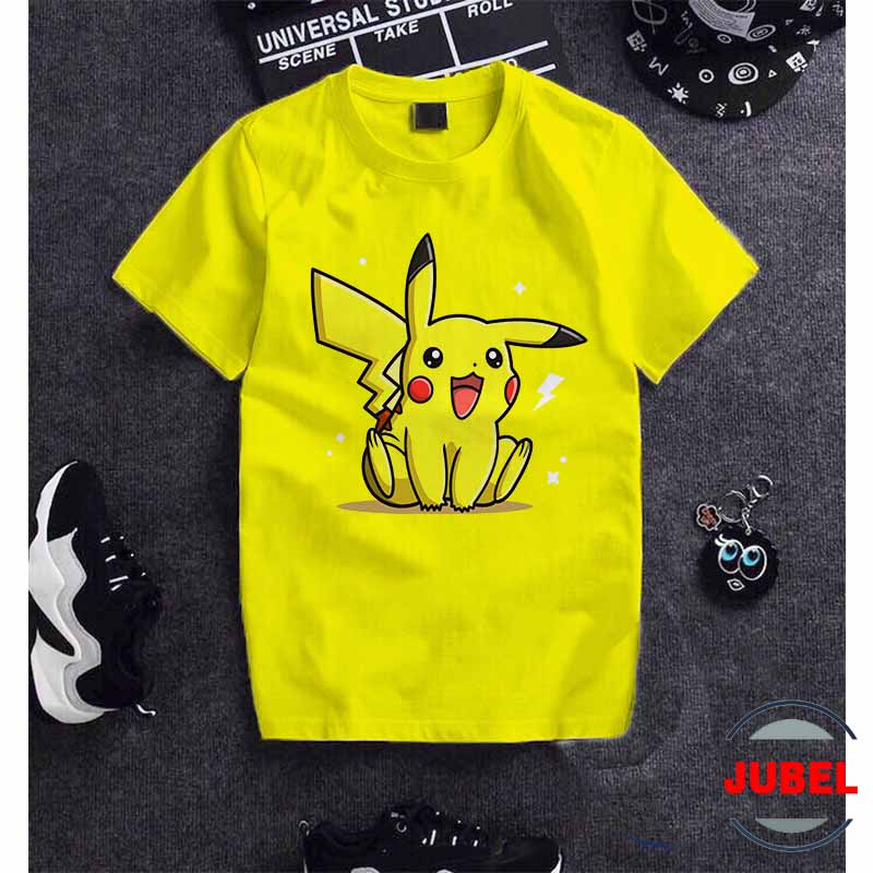 [HCM]Áo thun Unisex - pikachu siêu đẹp