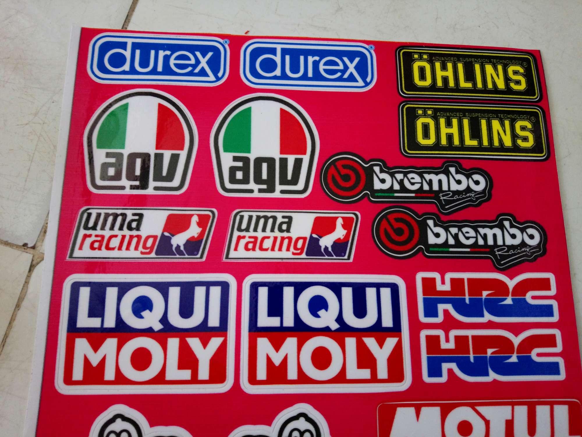 Tem tấm logo trọn bộ 18x25cm