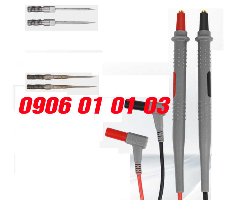 Que đo đồng hồ vạn năng chất lượng cao, 4 đầu que đo