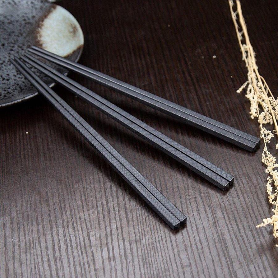 Combo 10 đôi đũa Nhật Bản - Shikisai chống mốc