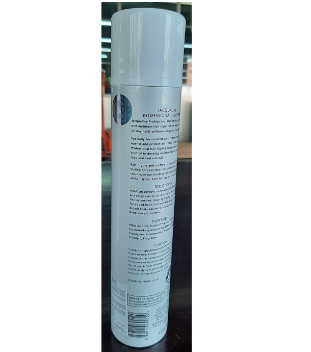 [HCM]Keo Xịt Tóc Jacqualine 420ml (J)