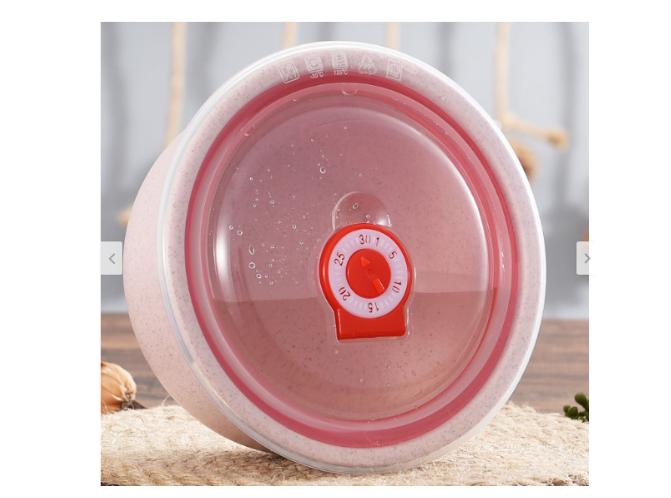 Bộ 3 bát lúa mạch có nắp đậy