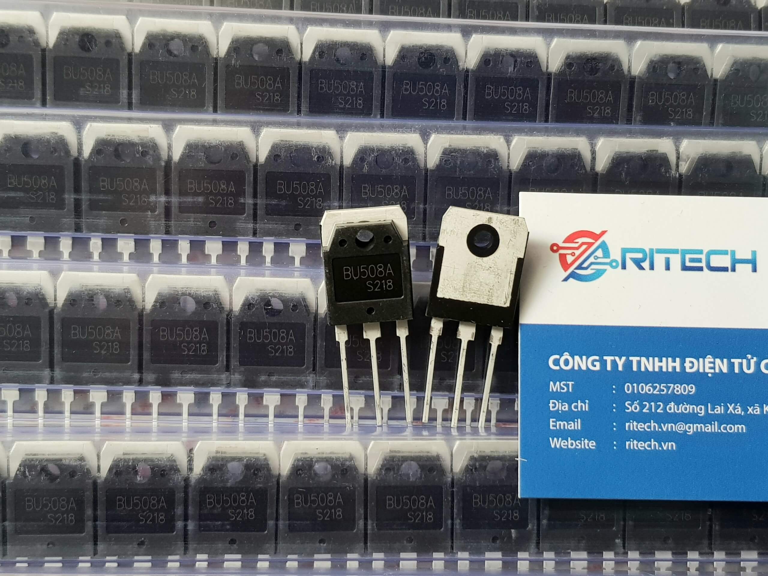 [Combo 2 chiếc] BU508A, BU508 Transistor NPN 8A 700V TO-3P